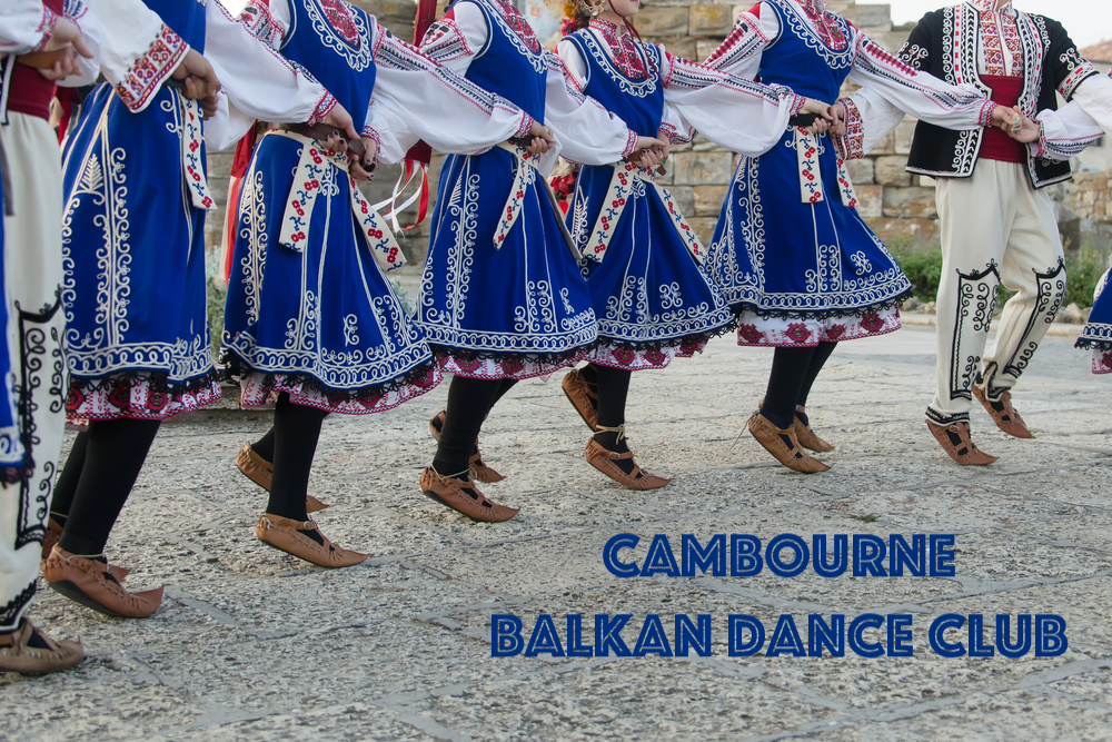 bulgarians dancing bulgarian folk dances dressed in folk costumes 4.