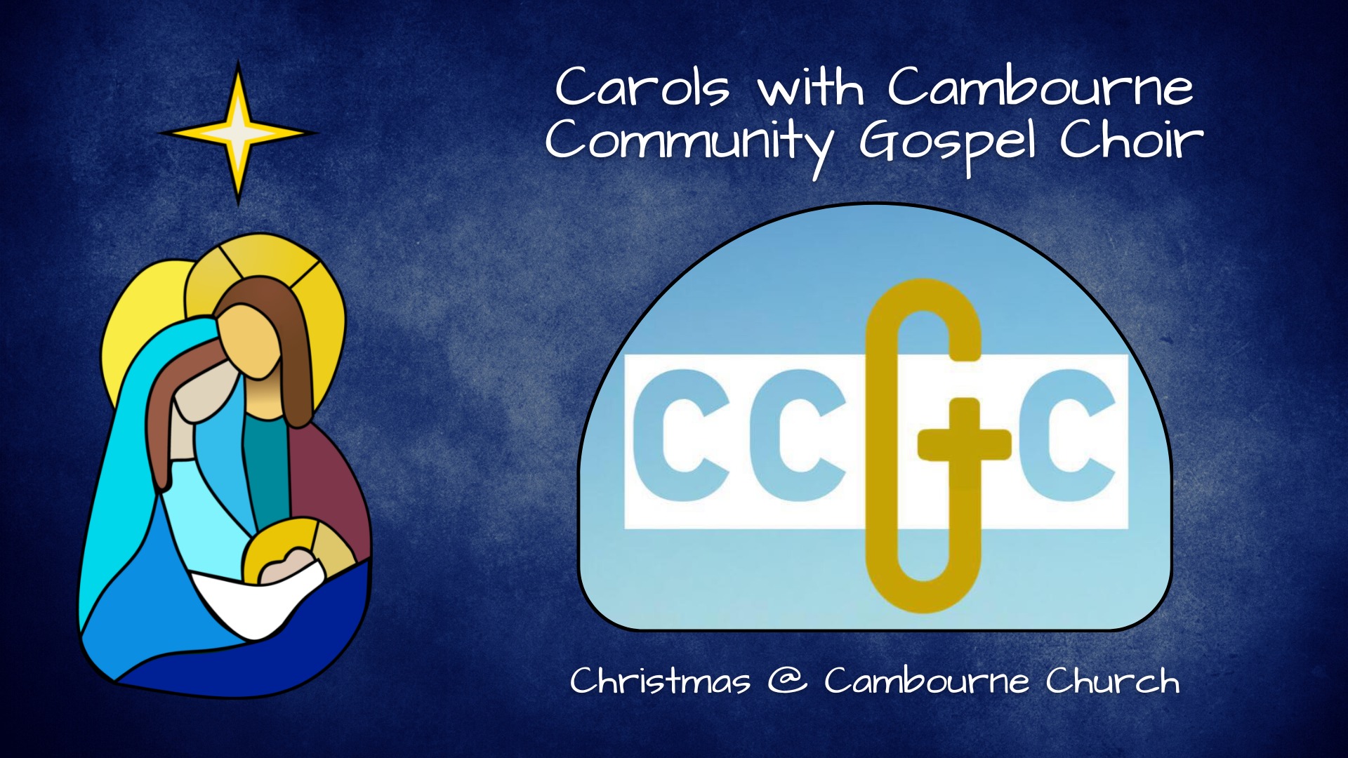 Carols with Cambourne Community Gospel Choir Cambourne Information